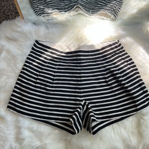 Striped JCrew shorts